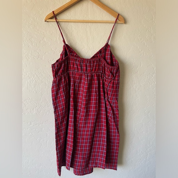 🆕 NTW wild fable Red Plaid Adjustable Strap Dress ♥️ - Picture 2 of 5